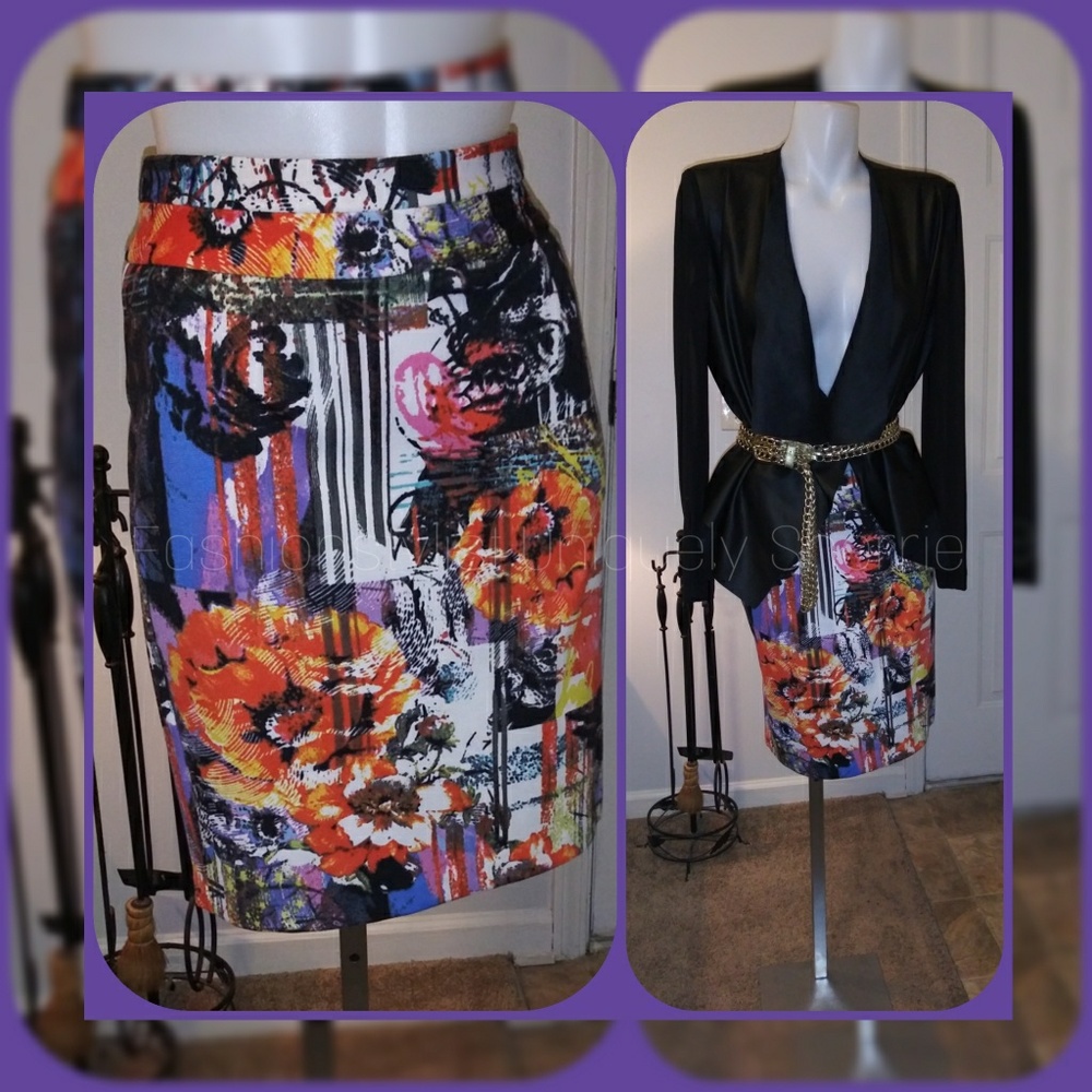 Grace Elements Multi-Color Skirt